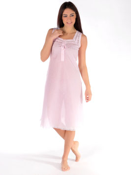 Nightgown plumeti 100% swiss cotton