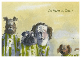 Du fehlst im Team!