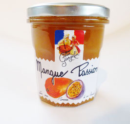 Mango + Passionsfrucht  Konfitüre 320g Glas von Lucien Georgelin