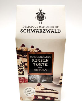 Kirschtorten-Bonbons "Schwarzwald" Qualitätsbonbons Firma Edel 80g