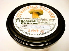 Steinpilz pulver Bio Glas 100g