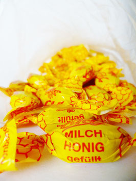 Milch-Honig Bonbons