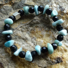 Larimar / Schörl
