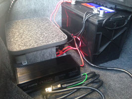 100V→12V外部充電器