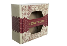 Verpackung Honey Comb, "bee world"