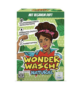 Wonder Wasch Natural Pulver - VEGAN