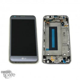 Service remplacement écran LCD + vitre tactile LG V30 H930 Service Pack