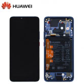 Service remplacement Ecran Complet  Huawei Mate 20 Pro Service Pack  (écran,batterie,châssis)