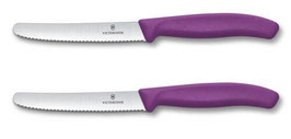 Swiss Classic Tomaten- und Tafelmesser, violett