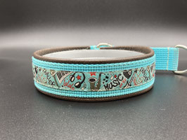Hundehalsband mit Zugstopp Music