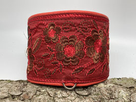 Windhundhalsband Hot Stuff --- Zugverschluss (32cm)