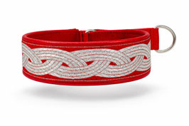 Hundehalsband mit Zugstopp RedVelvet