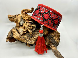 Windhundhalsband Kathe --- Schnallenverschluss (32cm)