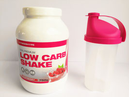 Fitnesshype Ersatzmahlzeit Shake - 750g inklusiv gratis Shaker