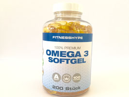 Omega 3 - Fischöl Kapseln - 200 Kapseln