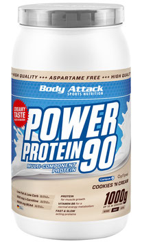 Body Attack Power Protein 90 - 1kg Schoko