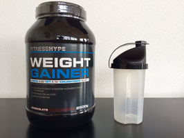 Fitnesshype Weight Gainer inklusiv Gratis Shaker