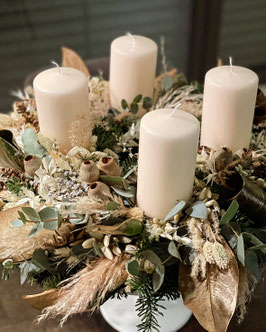 1. Workshop- Adventskranz binden