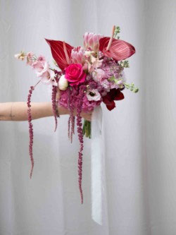 „Avantgarde-Stil“ Brautstrauß