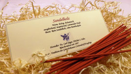 Räucherstäbchen Sandelholz