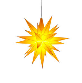Herrnhuter® Stern gelb klein - mit LED