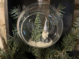 Glaskugel Santa Fritte