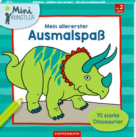Mein allererster Ausmalspaß - 70 starke Dinos