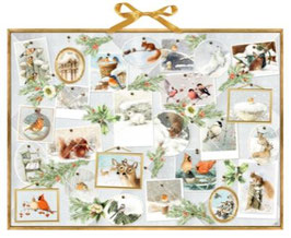 Marjoleins Galerie: Natur im Winter, Wand-Adventkalender
