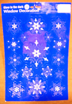 Fensterdeko Eisblumen II