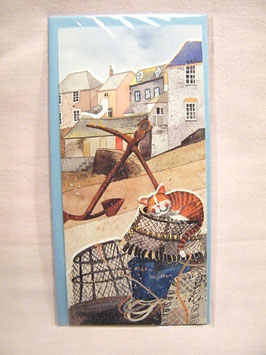 Aufstellkarte "Am Strand"