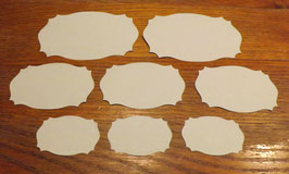 Kartenaufleger Labels