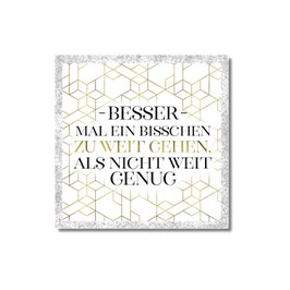 Duftsachet "Besser mal ein bischen zu weit gehen"