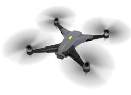 Drone con bracci ripiegabili camera hd wifi 20 minuti di volo COD: Z3-pro