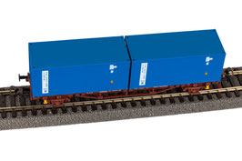 Carro Pianale con 2x 20 Container FS Ep.IV COD: 58755