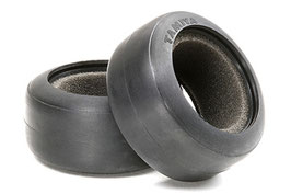 RC F104 Rubber Tires - Front/Hard COD: 54198