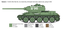T34/85 Zavod 112 -1944 COD: 6758