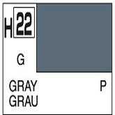 Mr Hobby Aqueous Hobby Colour Gray COD: H22