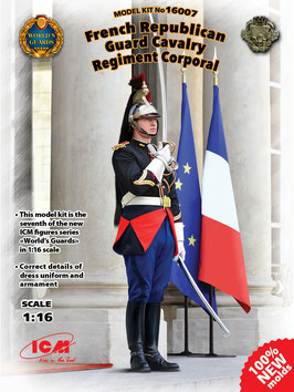 1/16 French Republican Guard Cavalry Regiment Corporal (100% new molds) COD: 16007