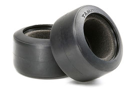 RC F104 Rubber Tires - Rear/Soft COD: 54199