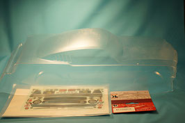 1/10 Ford Mustang 1966 body shell Clear COD: 7200015c