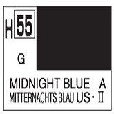 Mr Hobby Aqueous Hobby Colour Midnight Blue COD: H55
