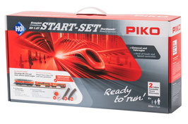 Start Set con Treno Merci DB AG con BR 218, PIKO A-binari con massicciata COD: 57032