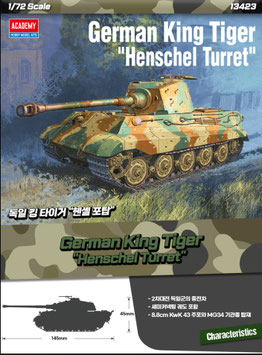 German King Tiger - Henschel Turret COD: 13423