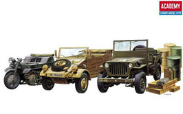 Light Vehicles OF Allied & Axis Dring WWII COD: 13416