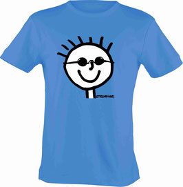 T-Shirt Kids, Strichpunkt-Sunnyboy,  Aufdruck vorne