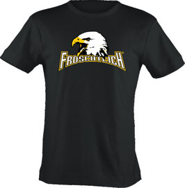 T-Shirt, "VERY BIG", Froschteich® Adler, Aufdruck vorne