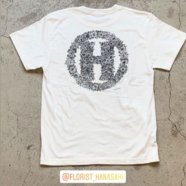 Botanical「H」T-Shirt（ホワイト）