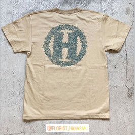 Botanical「H」T-Shirt（カーキ）