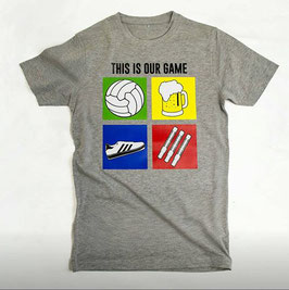 This is our Game Shirt Grau