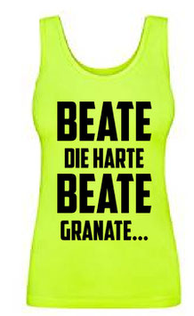 Beate Granate Tanktop Gelb